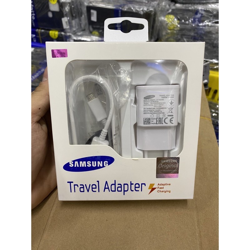 Charger SAMSUNG ORIGINAL 100% MICRO USB FAST CHARGING / CASAN SAMSUNG S4 S5 S6EDGE S7 S7EDGE E5