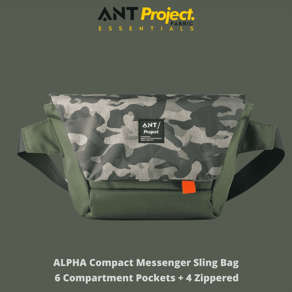 ANT PROJECT - Shoulder Bag Pria ALPHA - Waist Bag Pria