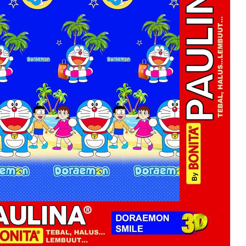 ♠ Selimut Paulina By Bonita Doraemon Smile 160x200 ♫