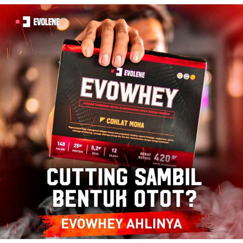 EVOWHEY | EVOLENE |SUPLEMEN FITNES |SUSU STAMINA HALAL MUI