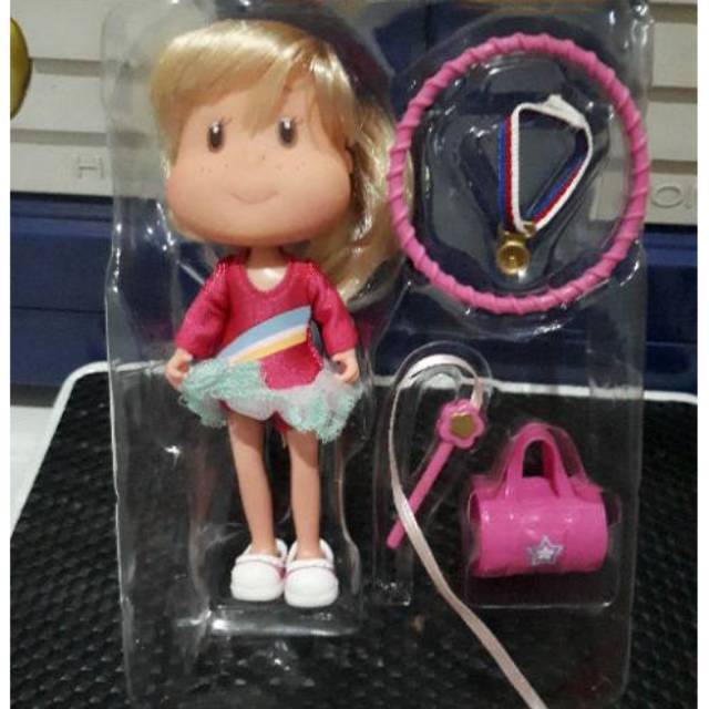 L1 75A Barbie - Rosie's World Doll - Rosie Gymnast set