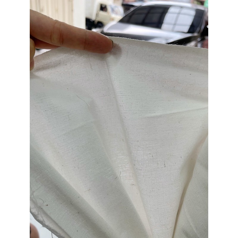 Kain Blacu Blacu Super Tebal HARGA PER SETENGAH METER PANJANG
