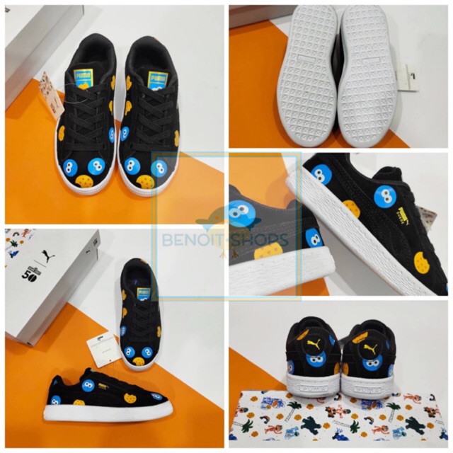 puma suede cookie monster