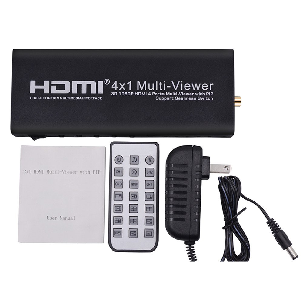 HDMI multi Viewer 4x1 multiview Seamless switcher
