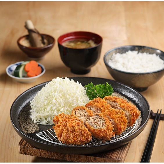 

KIMUKATSU Millefeuille Chicken Katsu | Cheese Garlic Original Negi Gyumenchi