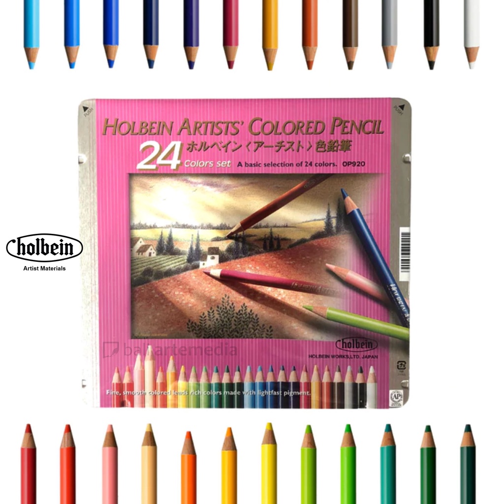 Holbein / Color Pencils - set of 24