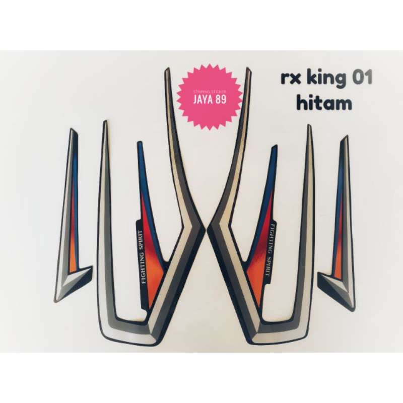 STRIPING RX KING 2002 OREN