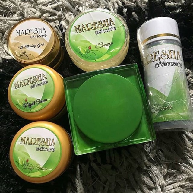 Maresha skincare-Paket whitening glow