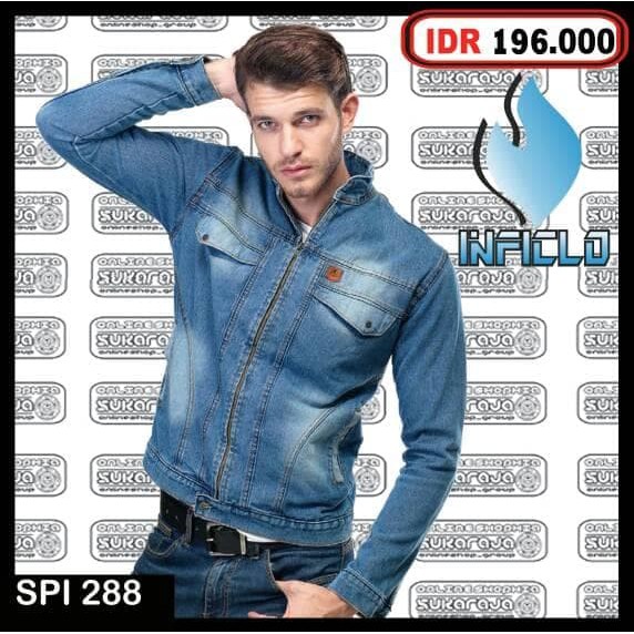 Jaket Denim Pria Murah Jacket Levis Jeket Jeans Hoodie Casual Formal PROMO
