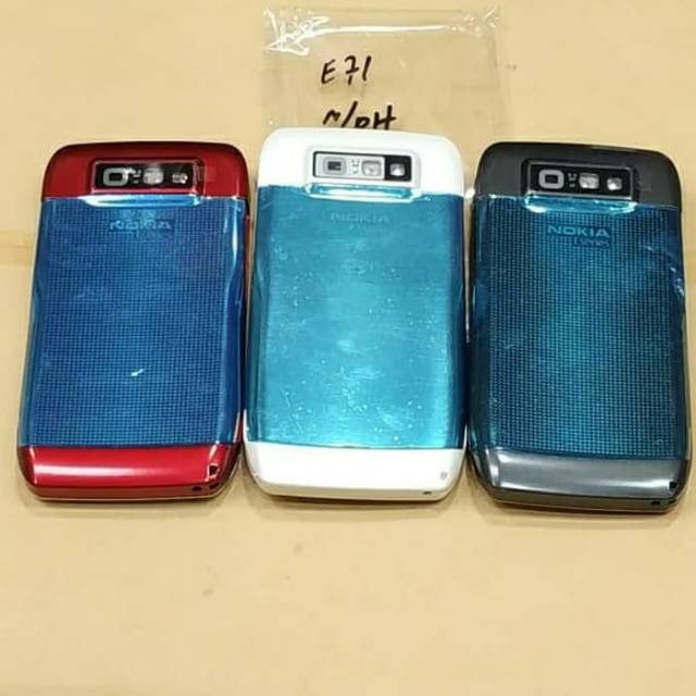 NOKIA E71 casing fullset + tulang housing mantul murah meriah