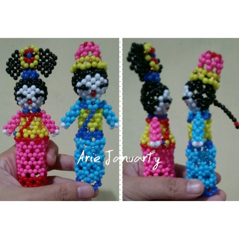 

Pajangan Couple manik korea