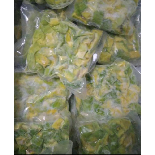 

alpukat beku alpukat frozen daging alpukat 500 gram