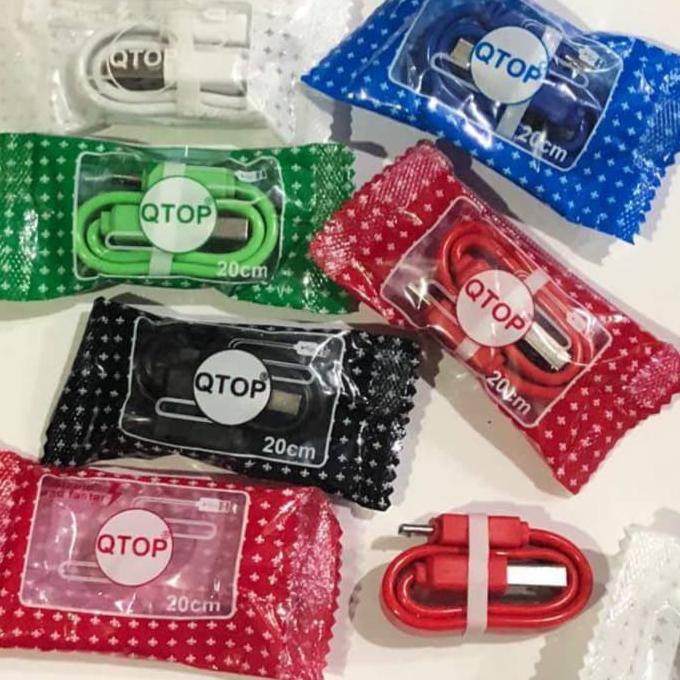 Kabel Data Type C Qtop 20Cm