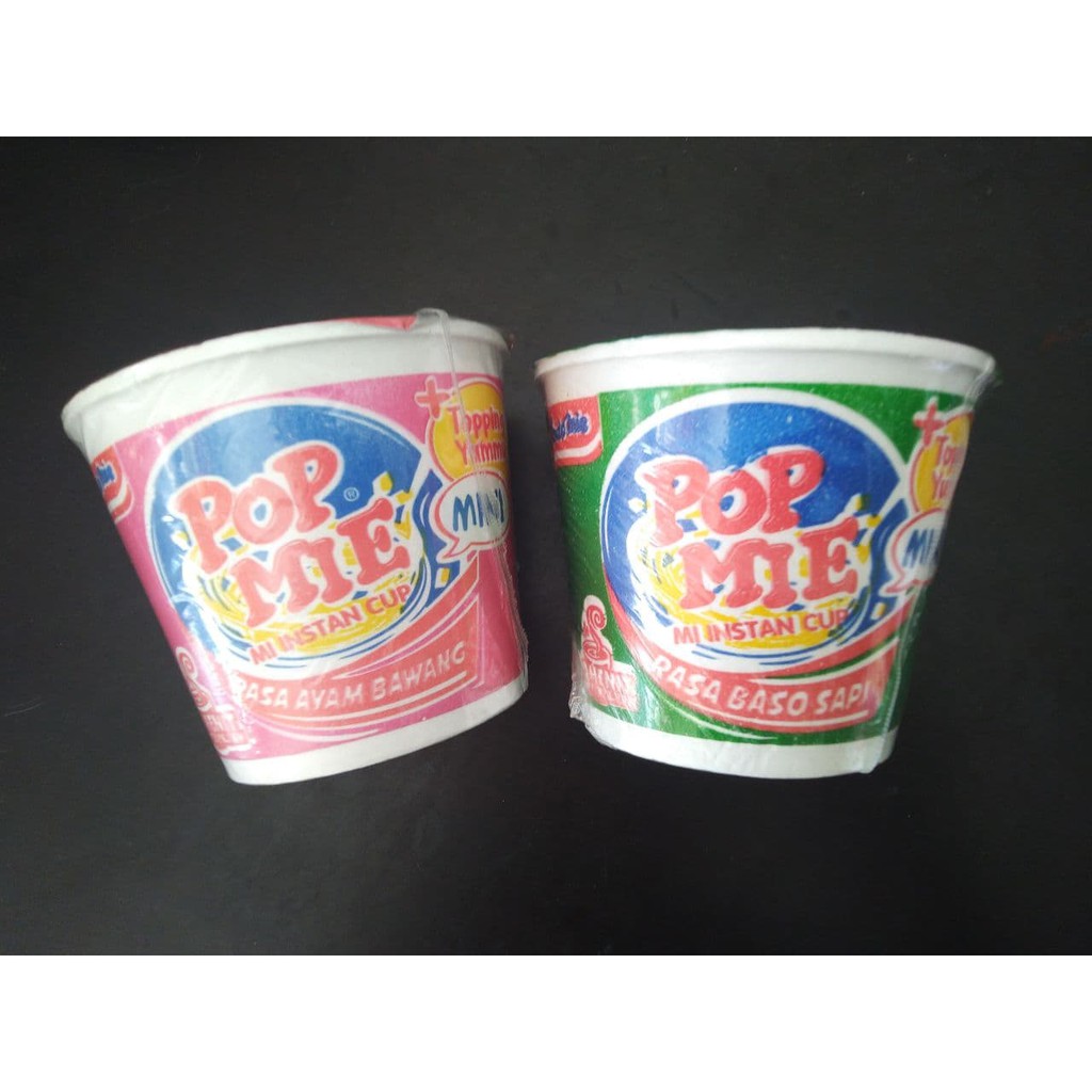 

Pop Mie Mini Kuah Ayam Bawang Baso Sapi
