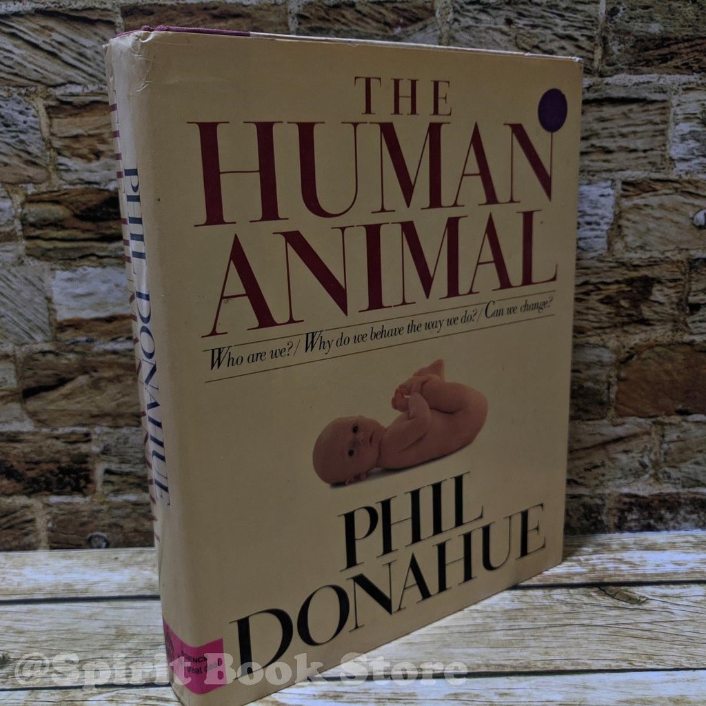 Jual The Human Animal - Phil Donahue - ORIGINAL Import Book Hardcover |  Shopee Indonesia