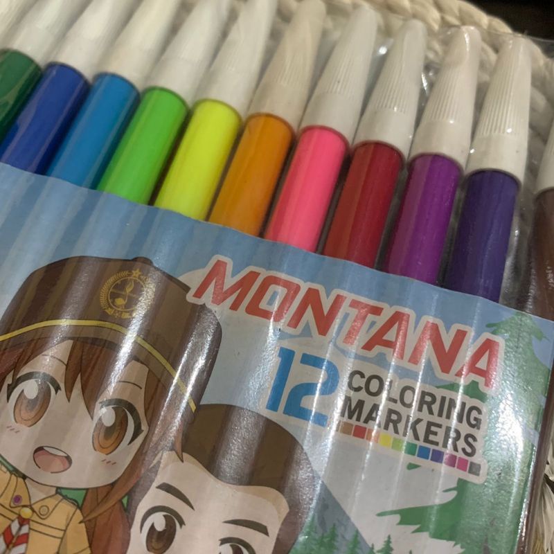 SPIDOL 12 WARNA /SEPIDOL COLOUR PEN