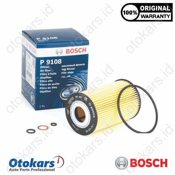 Filter Oli BMW E36 E46 Engine M43 (Bosch 1457429108)