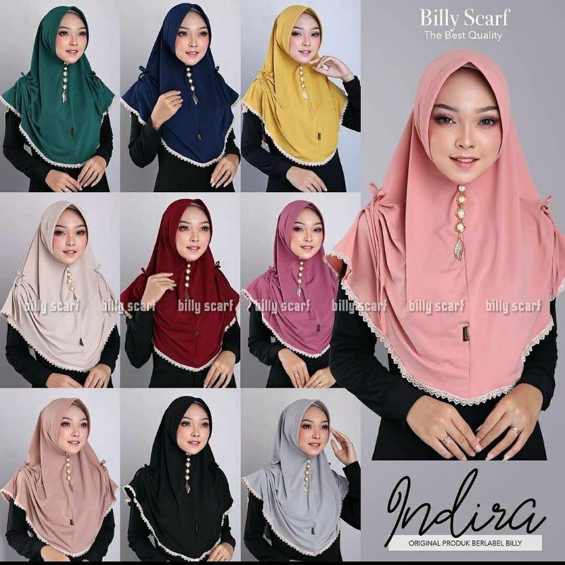 Jilbab Indira Billy Scarf