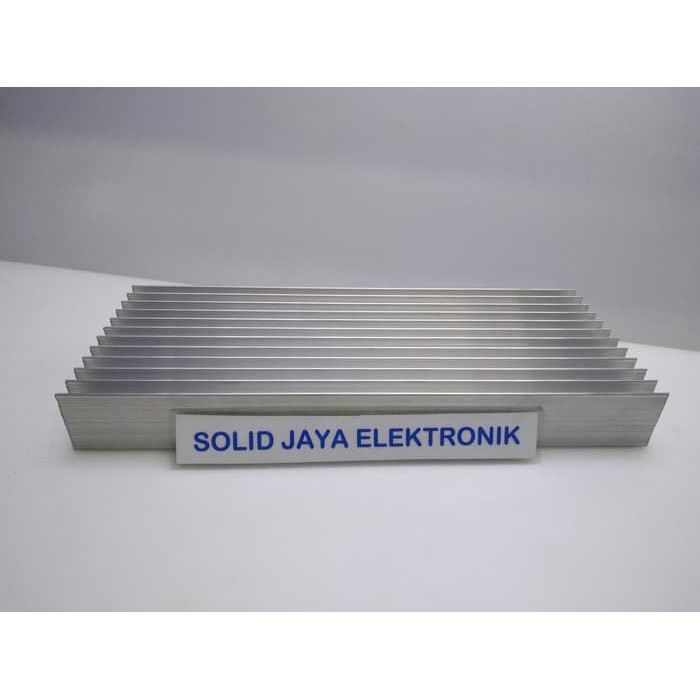 Heatsink 12 Sirip 30 CM Pendingin 30CM 12 Sirip Pendingin Elektronik Multi Heatsing Tebal