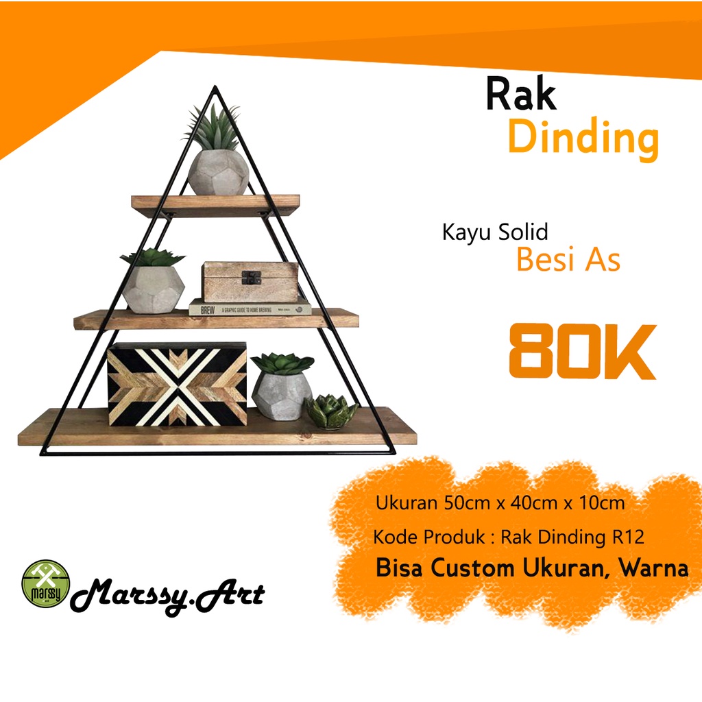 Rak dinding, Rak dinding tempel, Rak dinding besi, Ambalan rak dinding, Rak dinding kayu, Rak dindin