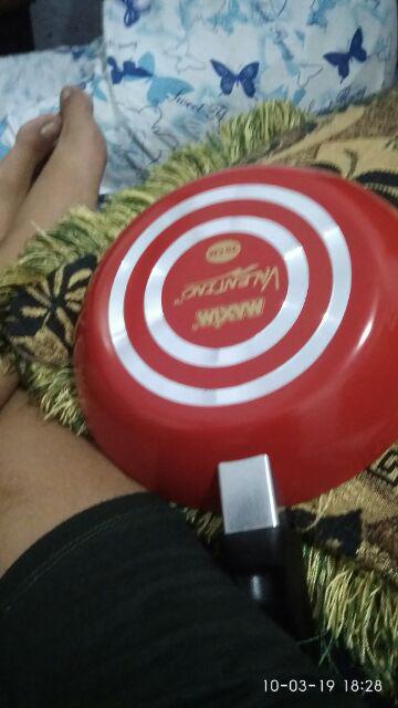 20cm Maxim Anti Lengket Wajan Penggorengan (fry Pan) Teflon 20 Cm Sni Original