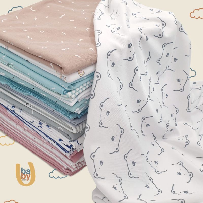 BEDONG BAYI (CLASSIC BABY SWADDLE) YOBO BY BABYU (SATUAN) | Shopee