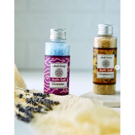 BATH SALT NATURAL NE BALI by BALI SOAP 100% ASLI 110GR