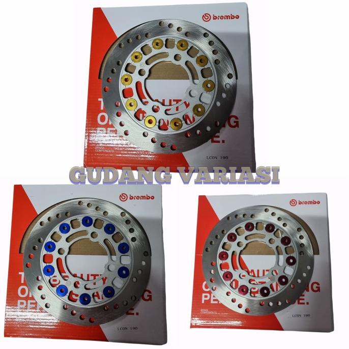 PIRINGAN DEPAN VARIASI BEAT SCOOPY VARIO BREMBO / CAKRAM BEAT BREMBO GDG00 Juara