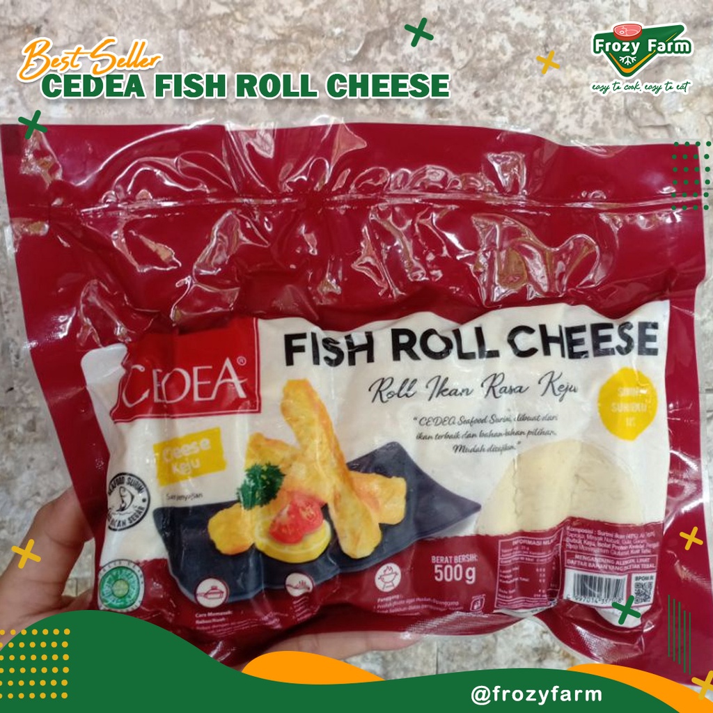 

CEDEA FISH ROLL CHESEE 500 GRAM