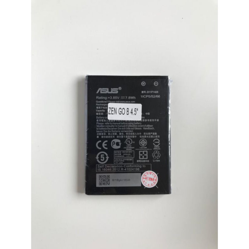 Baterai Batre Battery Original Asus Zenfone Go B 4,5 inch ZB452KG / X014D / B11P1428