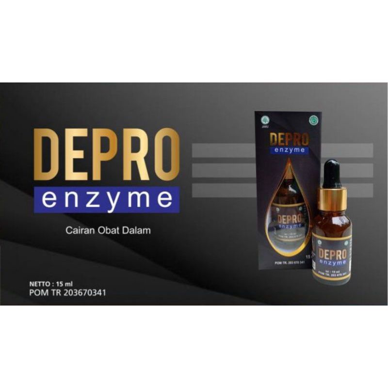 DEPRO ENZYM NASA 15ml ORIGINAL ( MENJAGA DAYA TAHAN TUBUH) HERBAL COVID BPOM