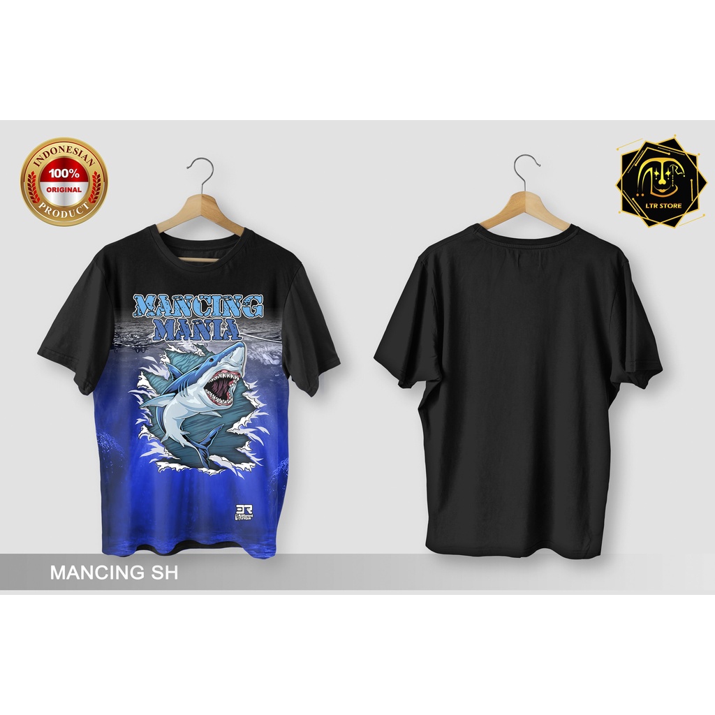 [ BAYAR DI TEMPAT ] BAJU PRINTING GAMBAR NEW FISHING MANCING SH - KAOS DISTRO ORIGINAL MOTIF HOBI HO