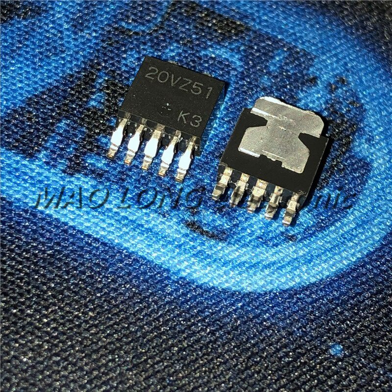 100pcs/lot PQ20VZ51 silk screen 20VZ51 TO252-5 0.5A 24V Baru original Adjustable output patch type low power loss regulator