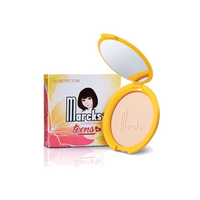 Marcks Teens Compact Powder 12gr | Bedak Padat