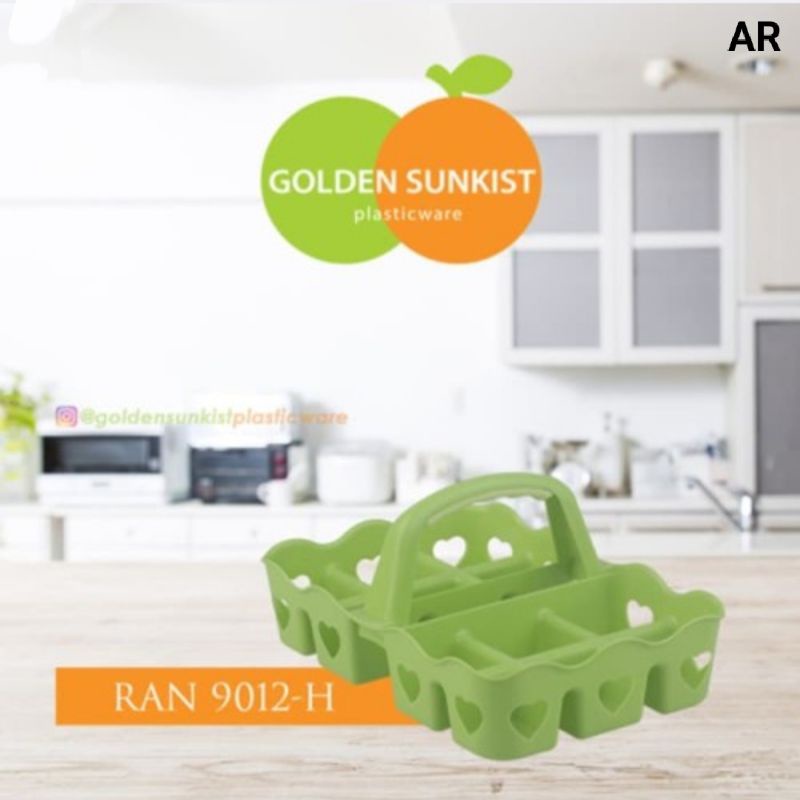 GOLDEN SUNKIS RA 9012 / RAK AQUA ISI 12 BARIS