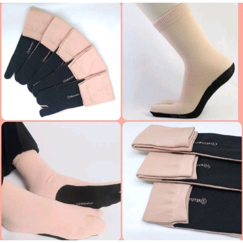 kaos kaki muslimah/kaos kaki jempol muslimah/kaos kaki wanita