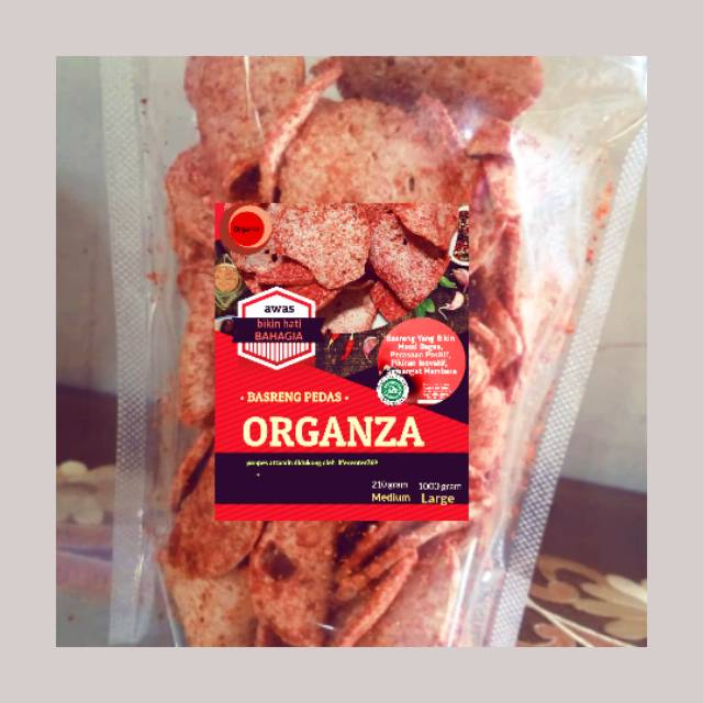 

Basreng pedas baso goreng ikan pedas