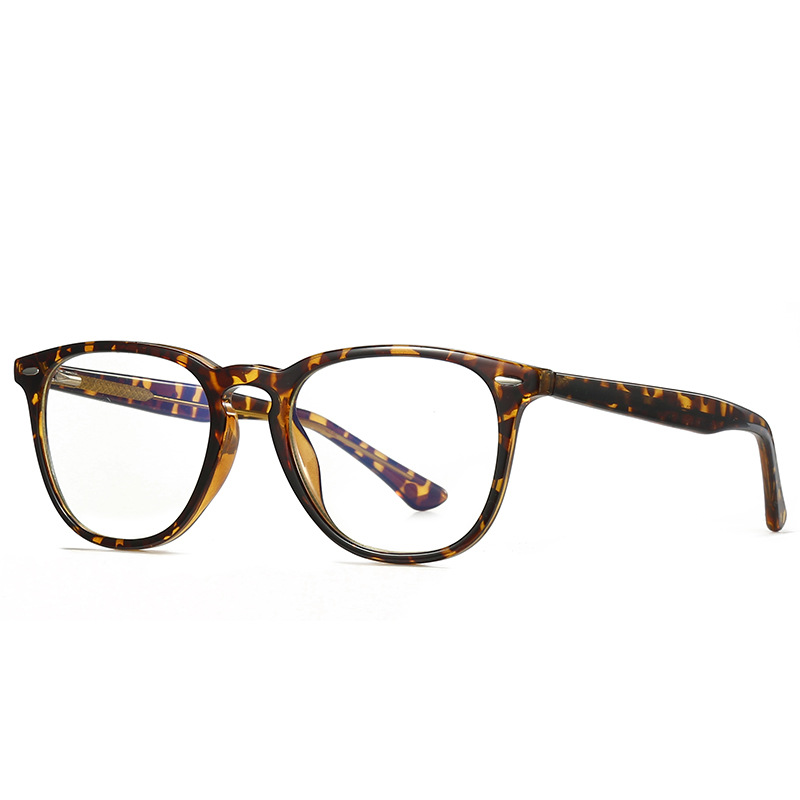 【YUZHU】COD TR90 Striped Glasses Frame Kacamata Komputer Anti Biru