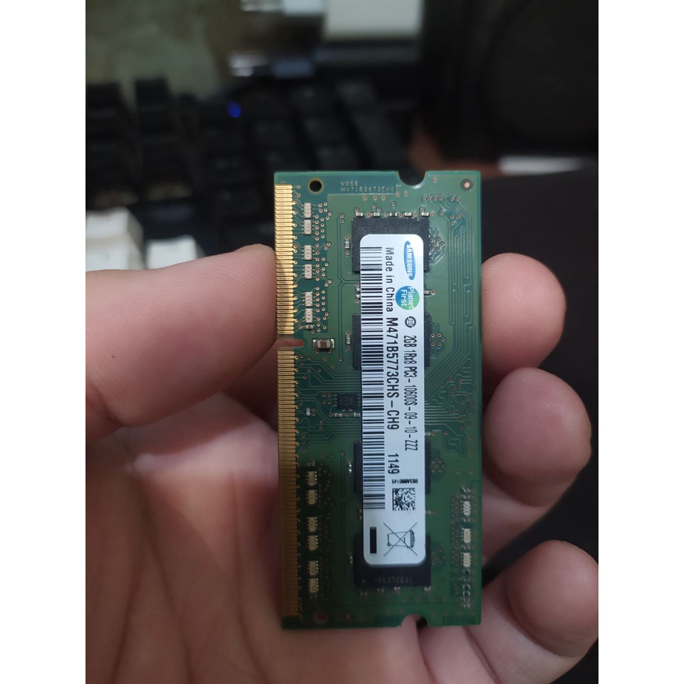 RAM laptop SODIMM DDR3 PC3-10700 2GB Samsung