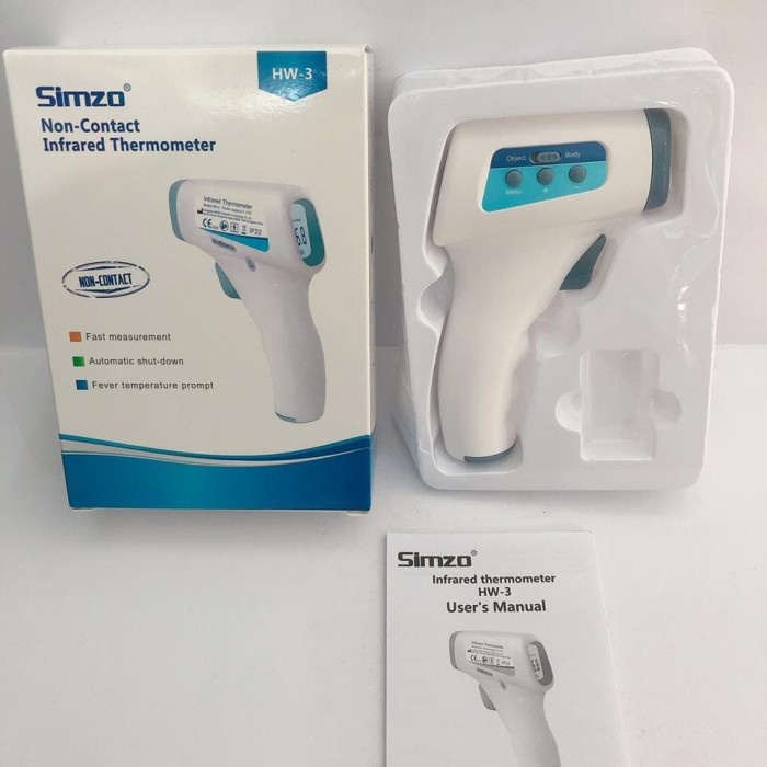 Laihoshope Termometer Tembak Alat Ukur Suhu Badan Termometer Tembak