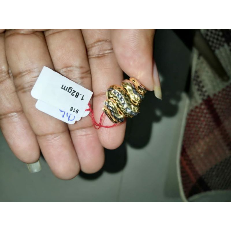 cincin emas 916