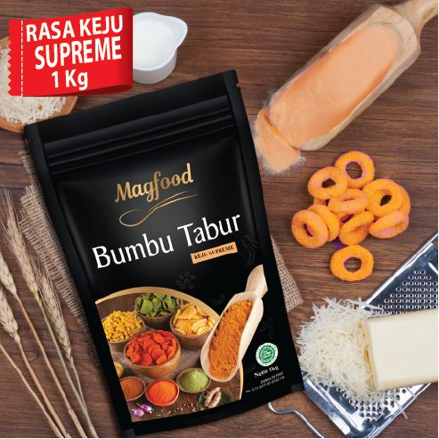 

Roxx.ea - Magfood Bumbu Tabur Rasa Keju Supreme Kemasan 1 Kg