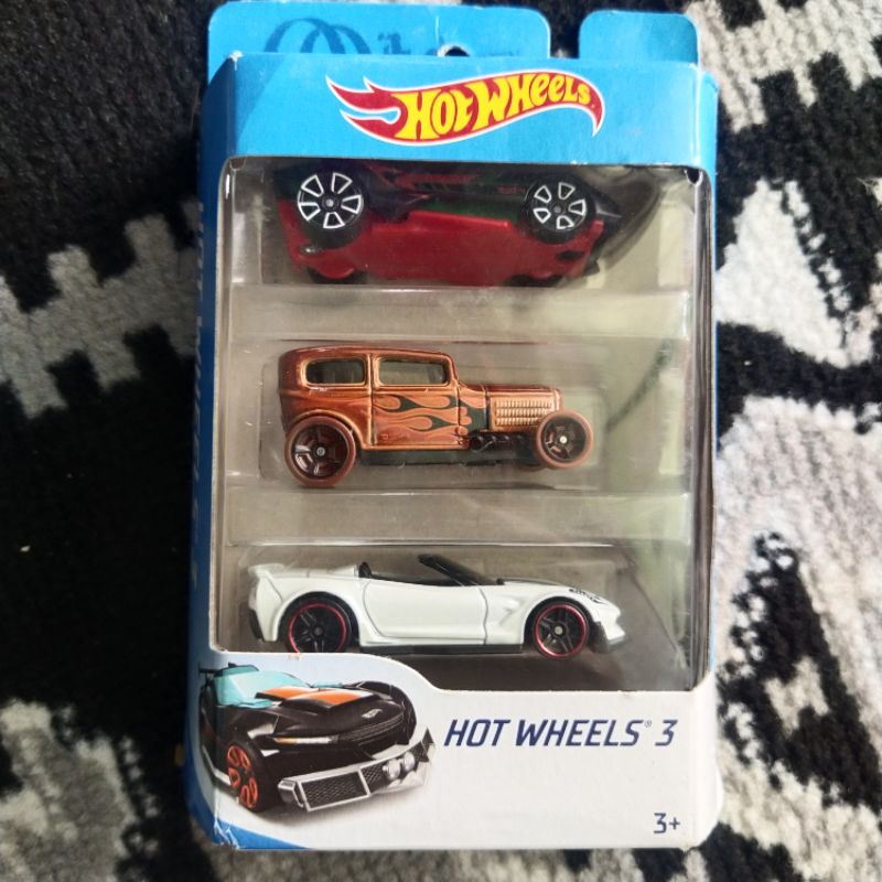Hot Wheels 3 Pack 10