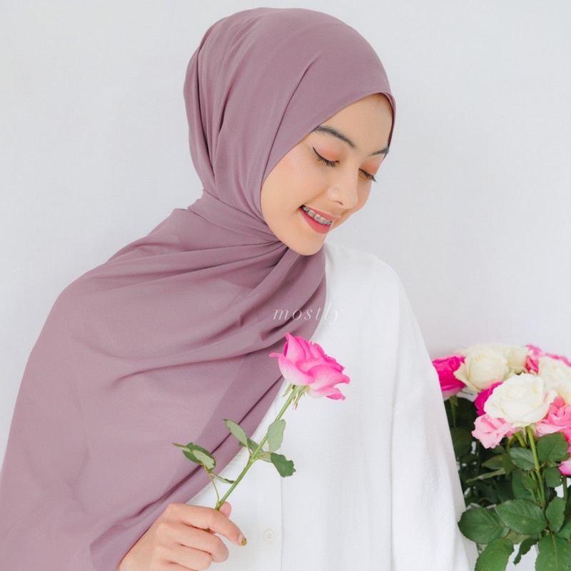 Itsmostly - Qyura Shawl-Plumrose