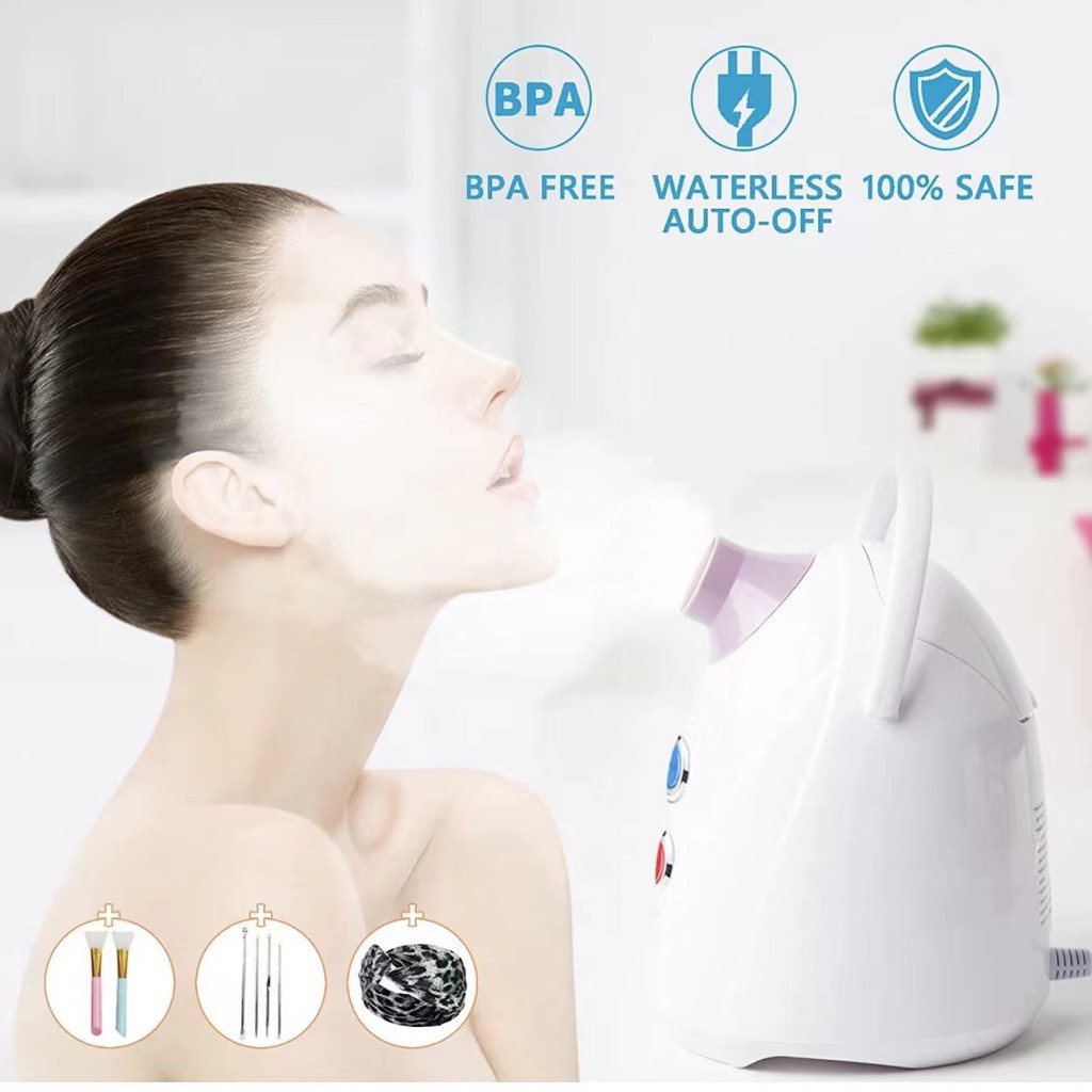 STEAMER FACIAL 3in1 warm  HOT COLD VAPOZONE UAP WAJAH PERAWATAN ALAT SALON KECANTIKAN