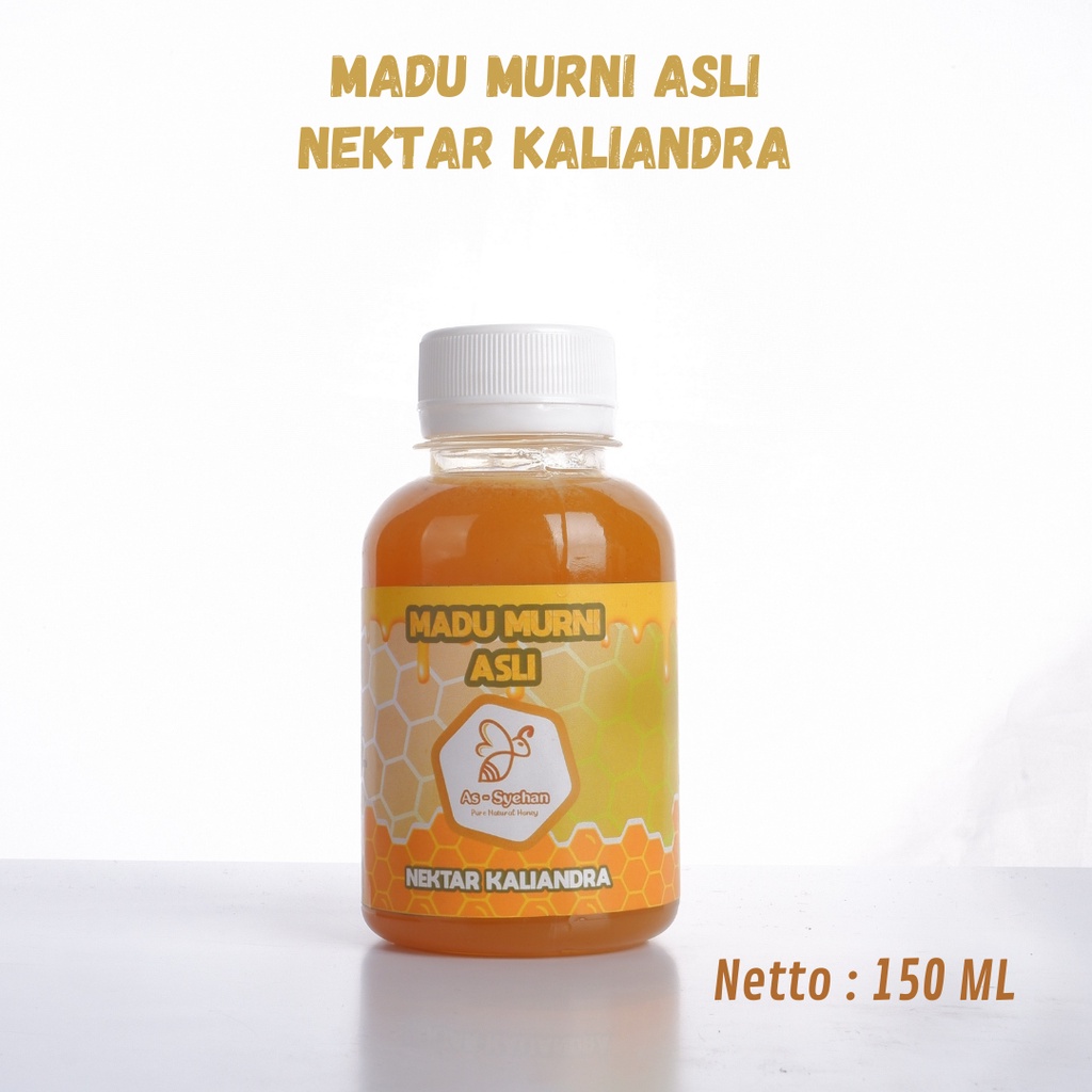 

Madu Asli Murni Nektar Kaliandra As-Syehan 150 ML