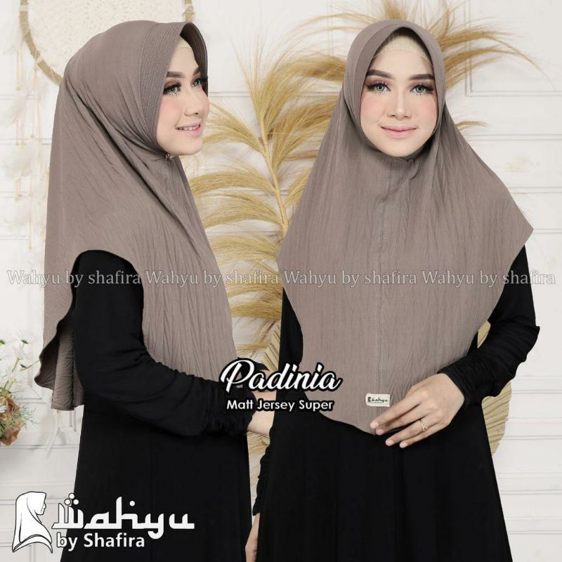 PADINIA HIJAB INSTAN JERSEY PLISKET WAHYU BY SHAFIRA PET ANTEM JILBAN TERBARU OKTAVIAHIJAB