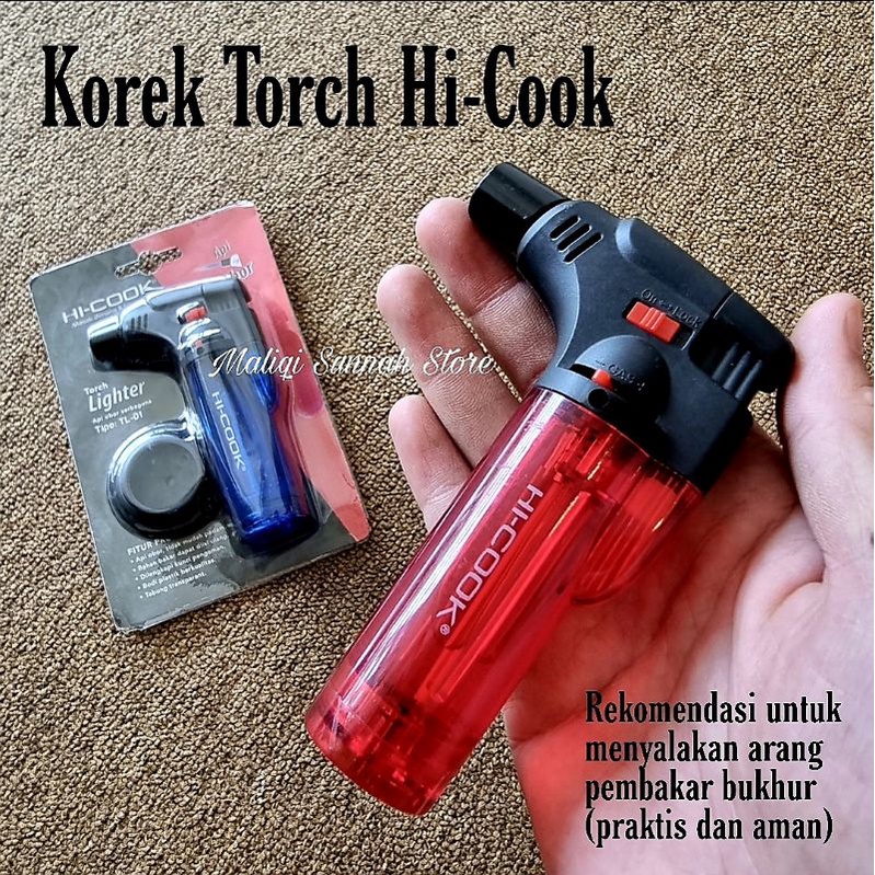 Korek Torch untuk Pembakaran Arang Bukhur Hi-Cook