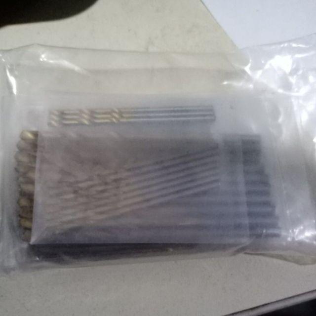 Mata Bor Power Drill Bits Titanium Coated 50 Pcs