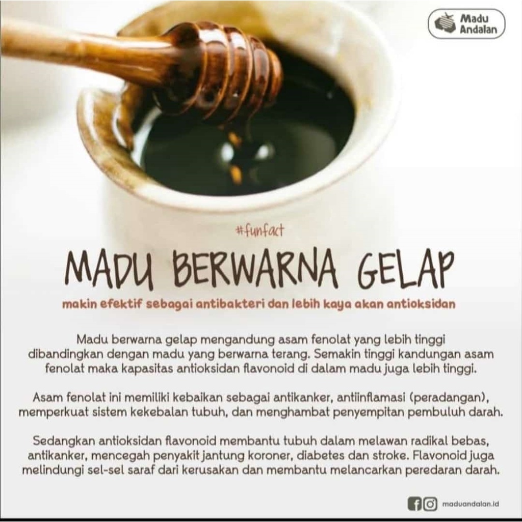 MADU MURNI ASLI [1KG] NEKTAR BUNGA RAW HONEY MURNI HUTAN AKASIA CARVA